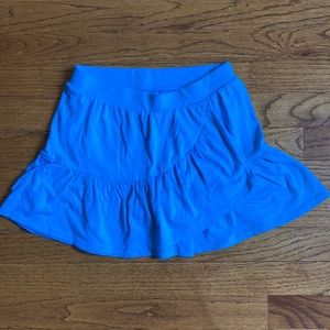 Sky blue skirt. Size medium (7-8). Wonder nation brand. Built in shorts.